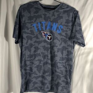 NFL MSX Michael Strahan Camo Titans Short Sleeve Tee